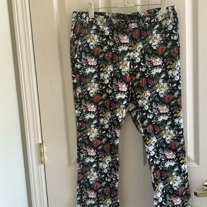 Jules Leopold  pants medium poly/cotton excellent used condition